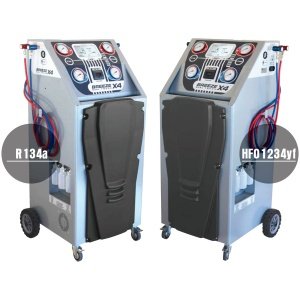 Ilmastoinnin huoltolaite Spin Breeze X4 Dual Touch - R134 & 1234yf