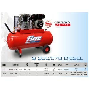 Kompressori Fiac S 300/678 Diesel