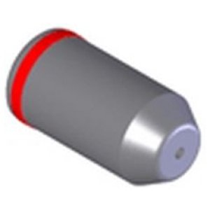 Keskitystapin pää alumiinivanteille 22,5mm / QuickPlate