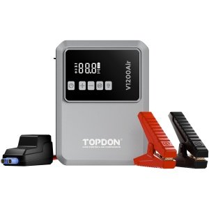 Akkuboosteri ja renkaantäyttölaite Topdon V1200 Air